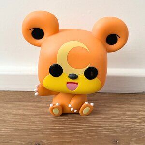 Funko Pop! Pokemon Teddiursa Toy 2024 3.5” Bear Vinyl Figure 985 Collectible